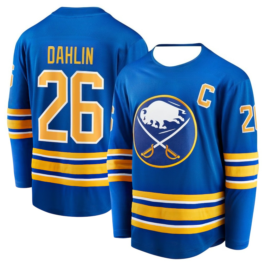 Wedding Yes - Hockey Jersey - Blue with Yellow/White