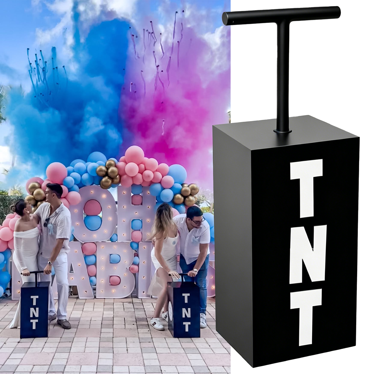 Wedding Supply Kit - Tnt Gender Reveal Machine Kit Baby