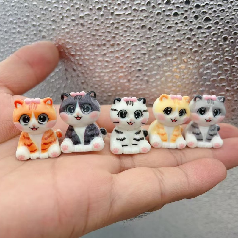Wedding Yes - 10pcs Cute 3D Multi Color Flower