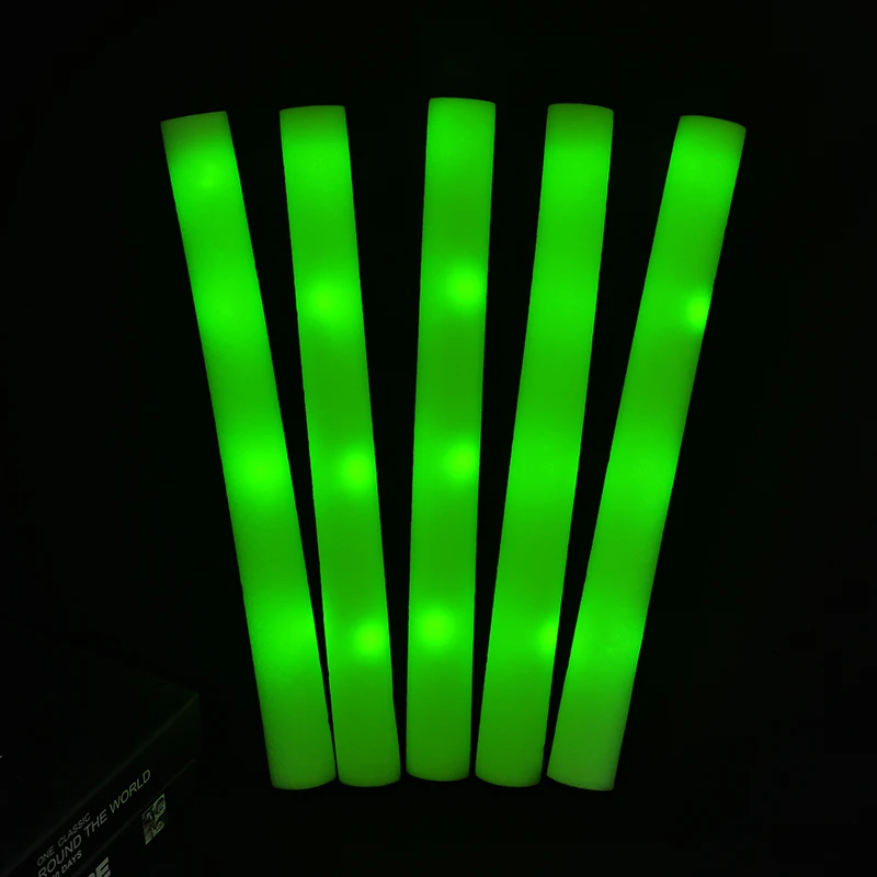 Wedding Supply In Bulk - 60Pcs Green LED Glow Bulk Colorful