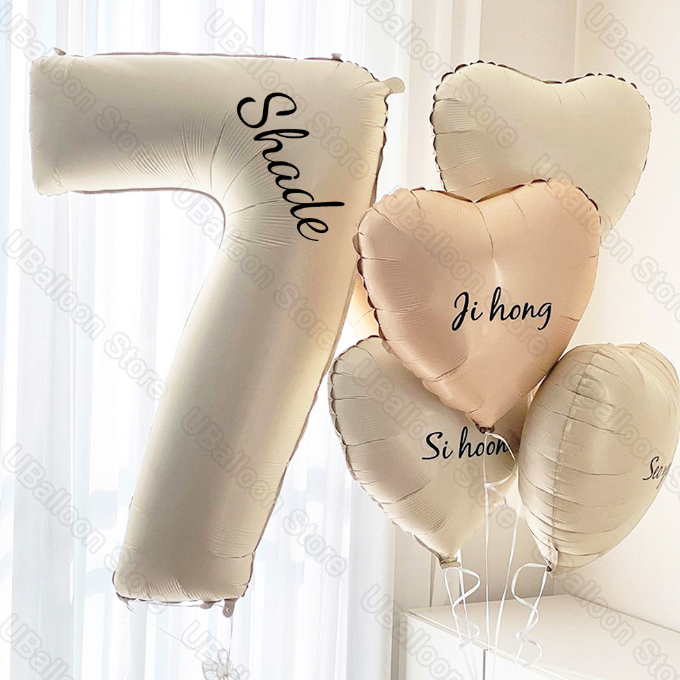 Custom Birthday Number Balloon - đánh giá và giá Confetti Balloon Set