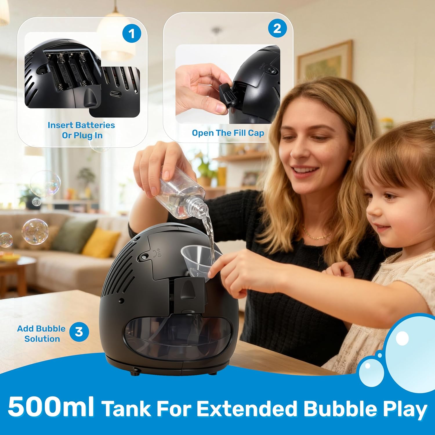 JOYFY Play-Act Bubble Machine  - đánh giá và giá Wedding Solution