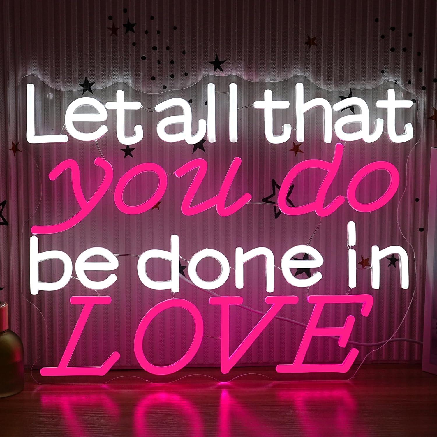 Let All That You Do Be Done In - đánh giá và giá Wedding Led