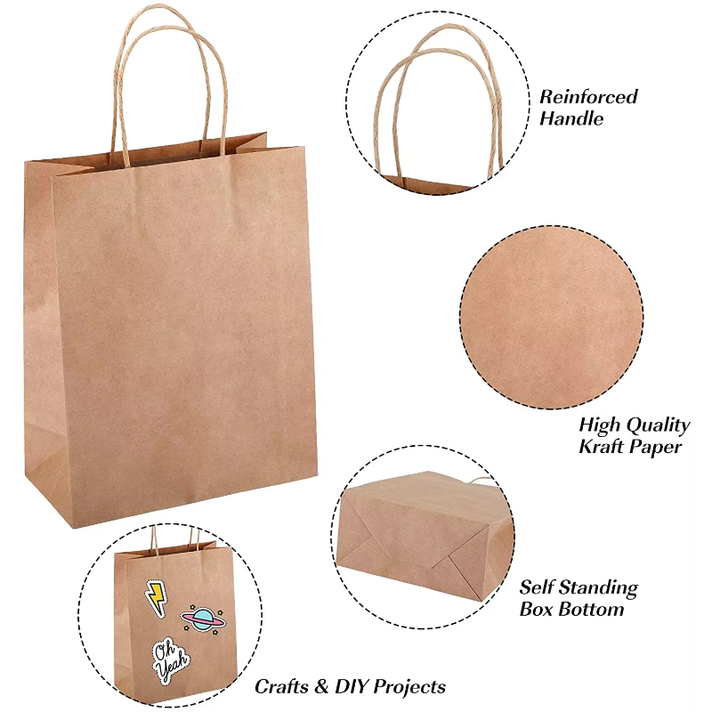 10/25/50pcs/lot Kraft Paper Ba - đánh giá và giá Wedding/Event Supply Store