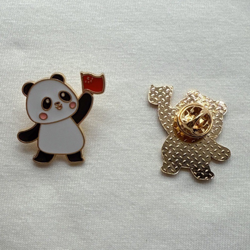 6pcs Cartoon China Panda Badge - đánh giá và giá Wedding Yes