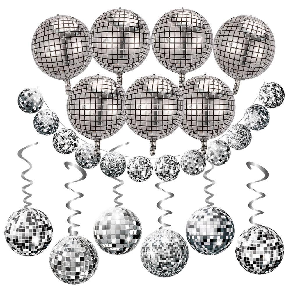 Big Disco Balloon Foil Balloon - đánh giá và giá Confetti Balloon Set