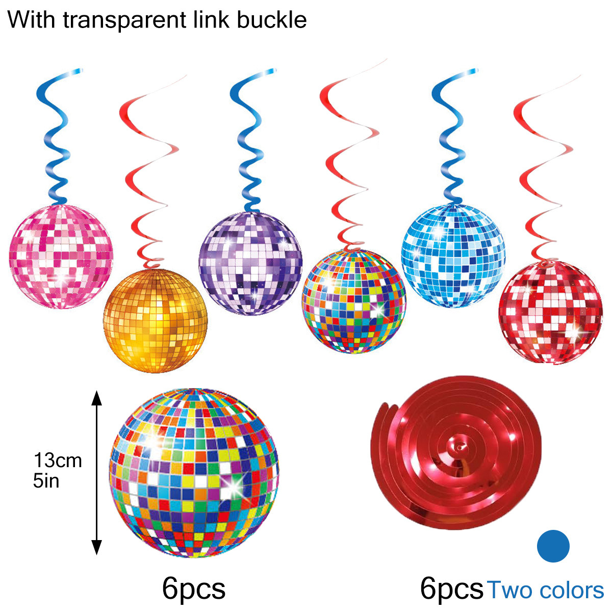 Big Disco Balloon Foil Balloon - đánh giá và giá Confetti Balloon Set