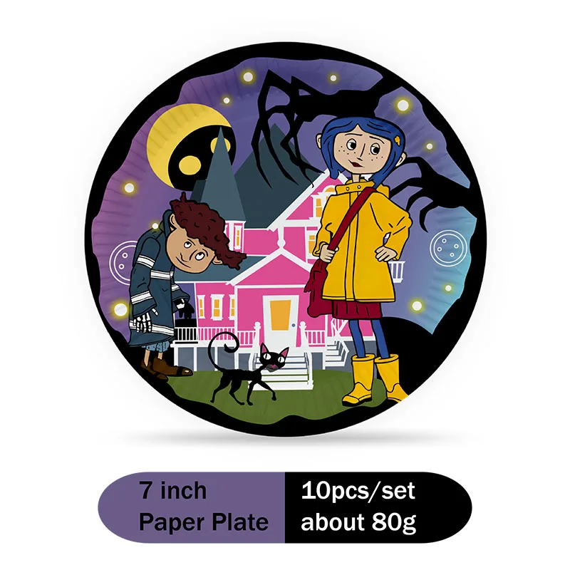 Coraline Cartoon Movie Theme S - đánh giá và giá Confetti Balloon Set