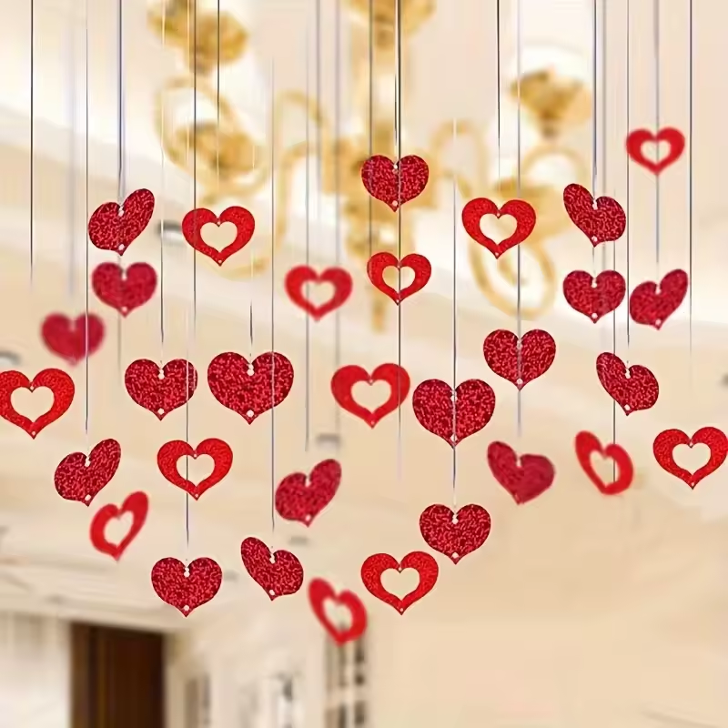 100pcs Love Heart Laser Pendan - đánh giá và giá Confetti Balloon Set