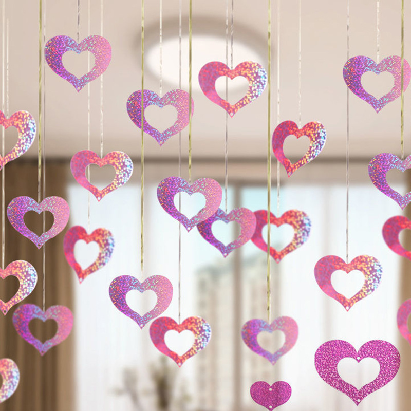 100pcs Love Heart Laser Pendan - đánh giá và giá Confetti Balloon Set