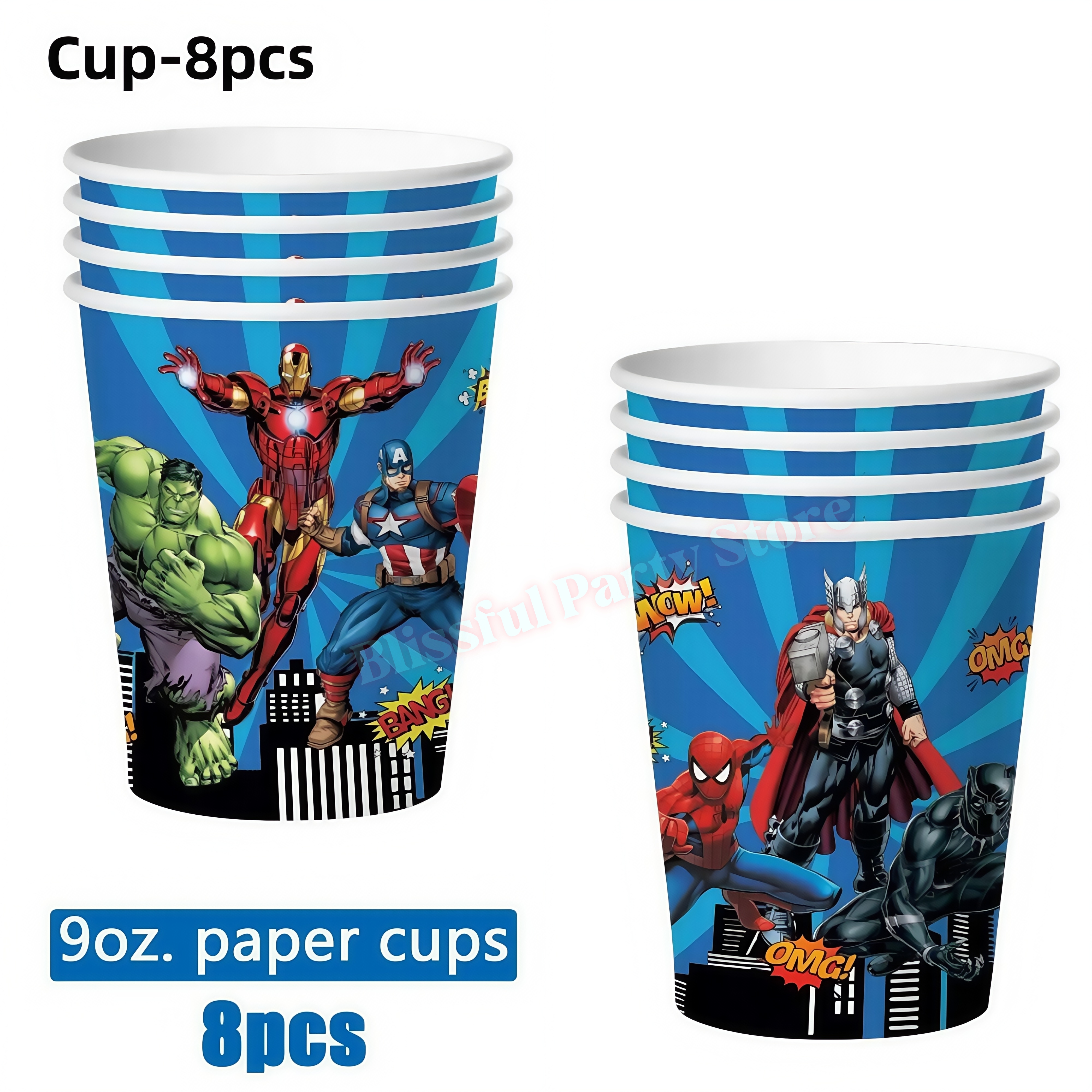 Avengers Birthday Party Decora - đánh giá và giá Wedding Supply Kit