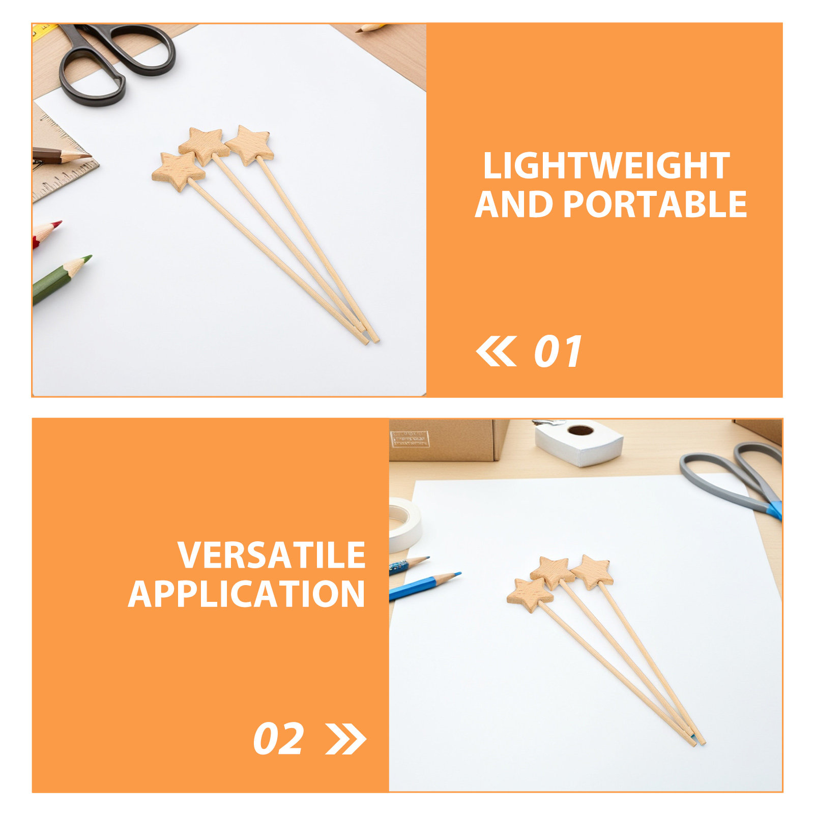10Pcs DIY Unpainted Wooden Fai - đánh giá và giá Wedding Supply Kit