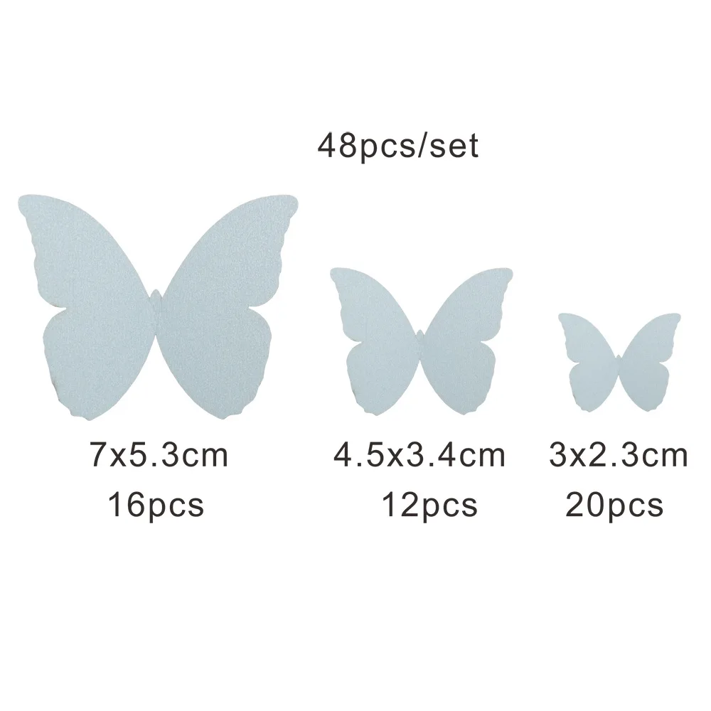 48Pcs/set Pearlescent Butterfl - đánh giá và giá Confetti Balloon Set