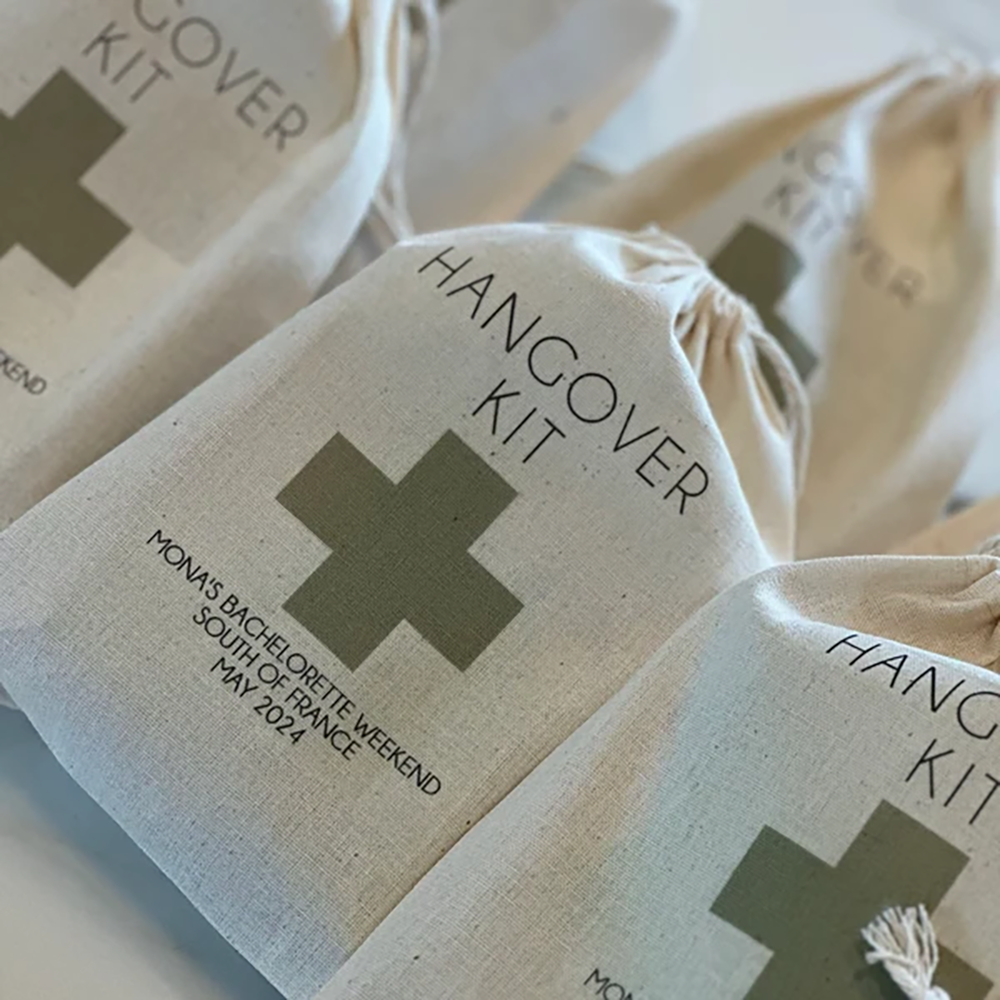 Custom 5Pcs Hangover Kit Cotto - đánh giá và giá Wedding Supply Kit