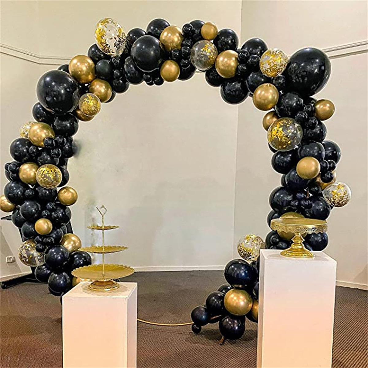 102Pcs Black Metallic Gold Con - đánh giá và giá Wedding Supply Kit
