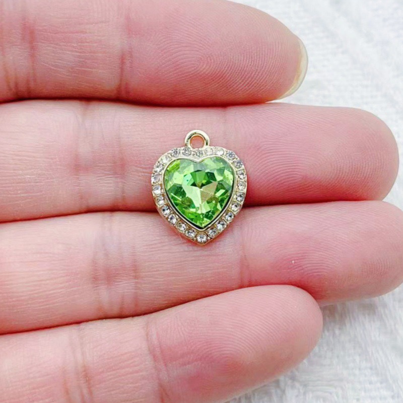 10pcs heart-shaped inlaid colo - đánh giá và giá Wedding Yes
