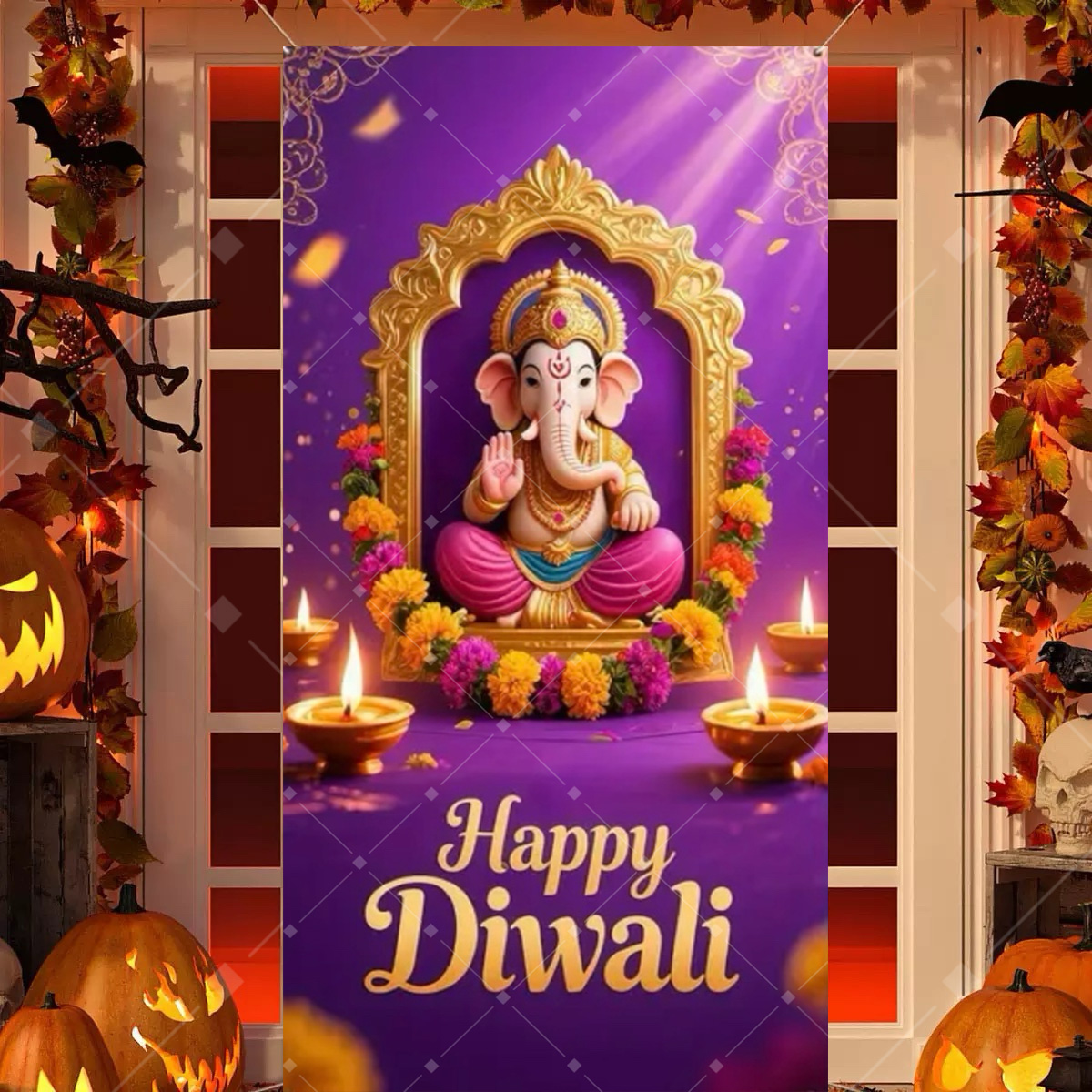 Diwali Decoration Party Backgr - đánh giá và giá Indian Wedding Decor Supply