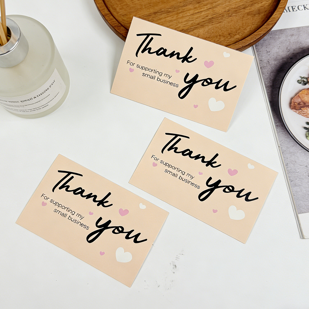 50/100pcs Thank You Cards, for - đánh giá và giá Wedding Supply Online Store