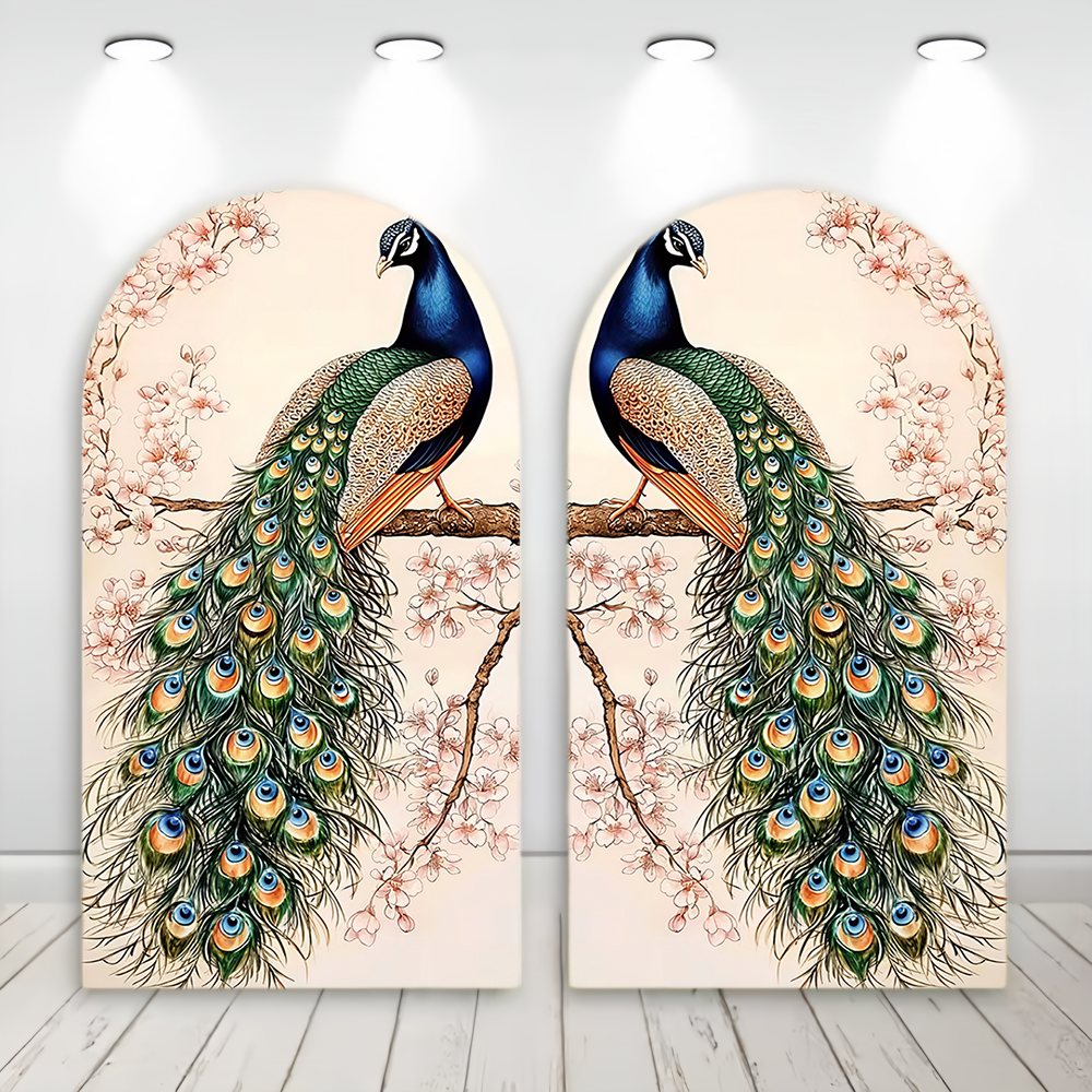 Indian-style Peacock Arch Back - đánh giá và giá Indian Wedding Decor Supply