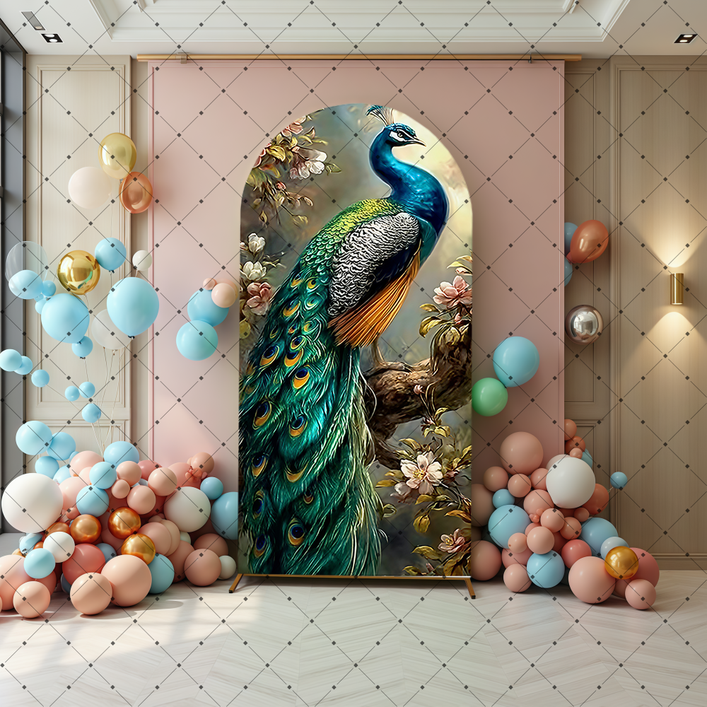 Indian-style Peacock Arch Back - đánh giá và giá Indian Wedding Decor Supply