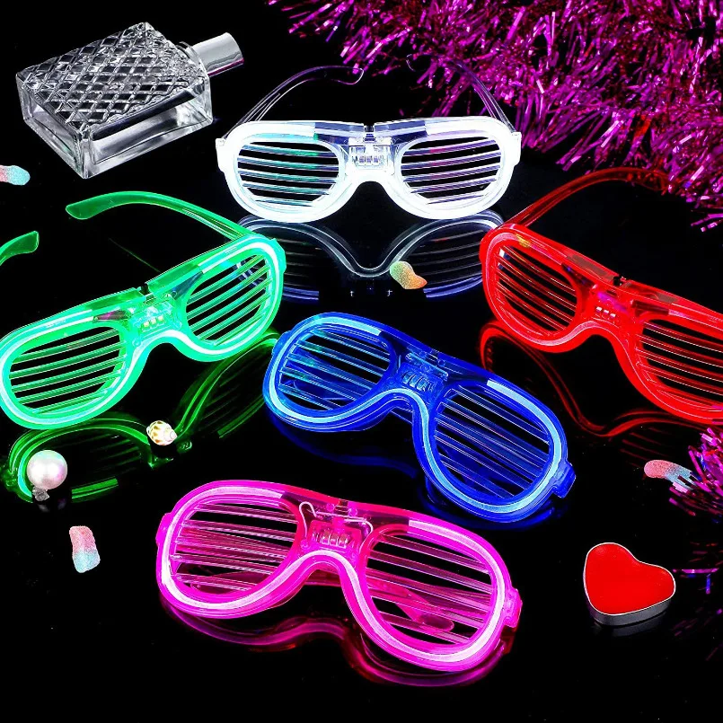 10-30Pcs Light Up LED Glasses  - đánh giá và giá Wedding Supply In Bulk