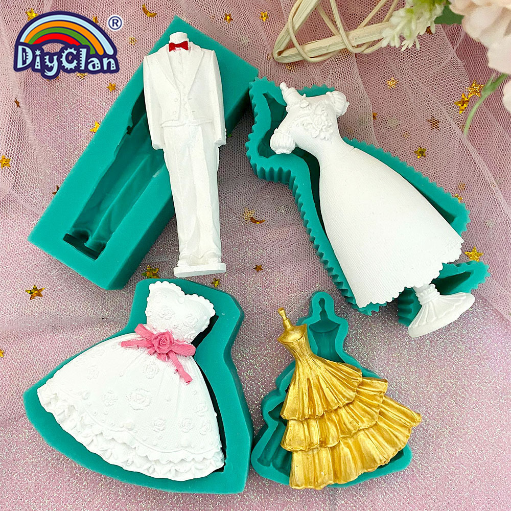 Marry Decoration Silicone Mold - đánh giá và giá Wedding Dress Supply