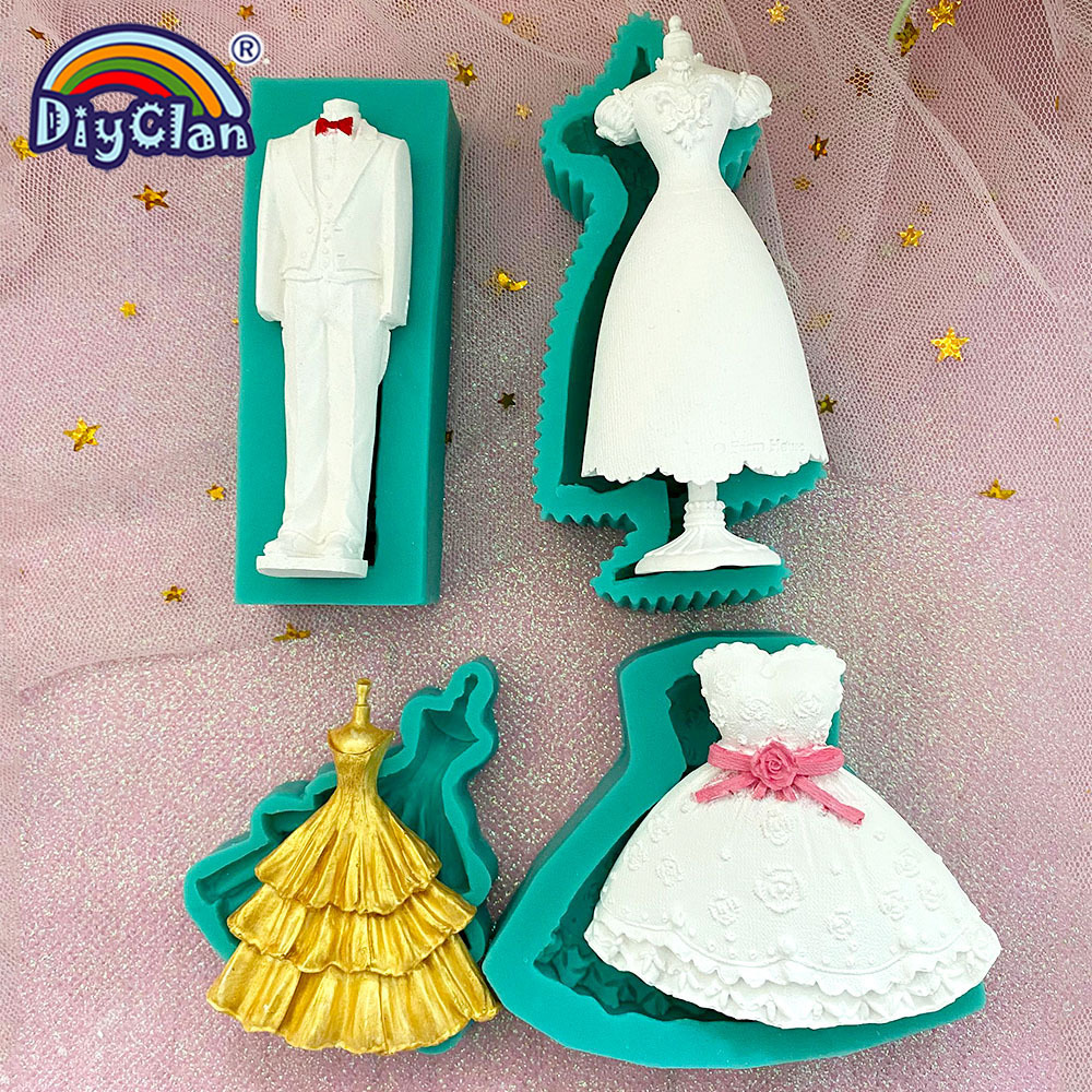 Marry Decoration Silicone Mold - đánh giá và giá Wedding Dress Supply