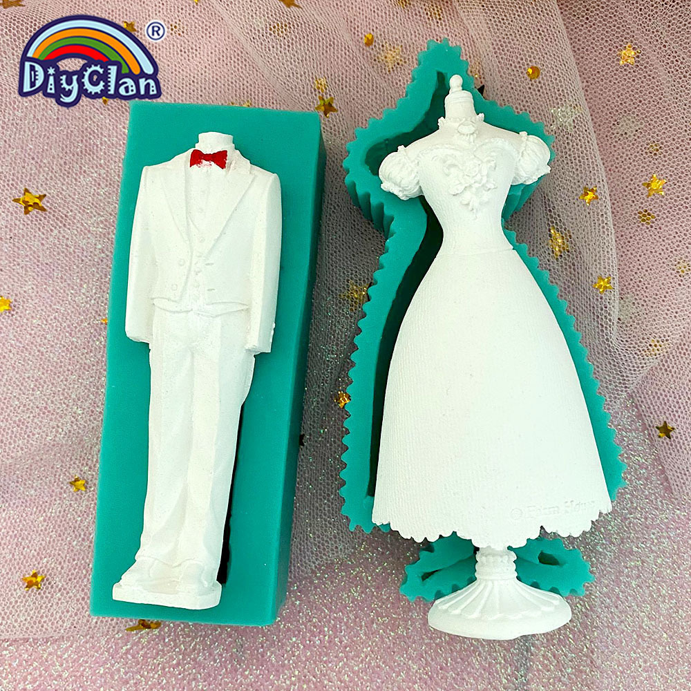 Marry Decoration Silicone Mold - đánh giá và giá Wedding Dress Supply