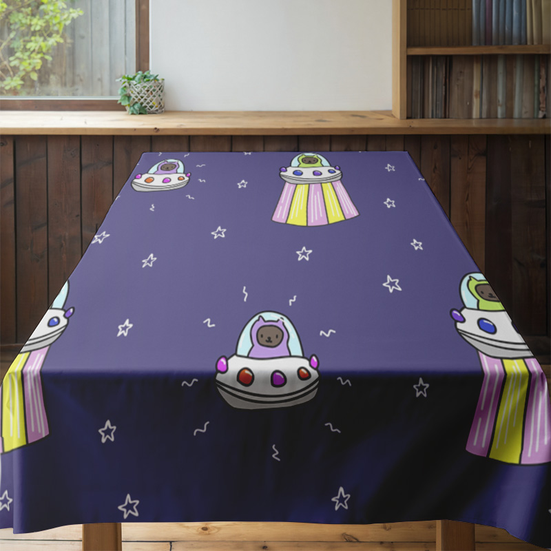 Purple Extraterrestrial Print  - đánh giá và giá Wedding Supply Online