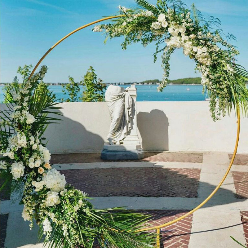 Wedding Arch Stand Round Metal - đánh giá và giá Confetti Balloon Set