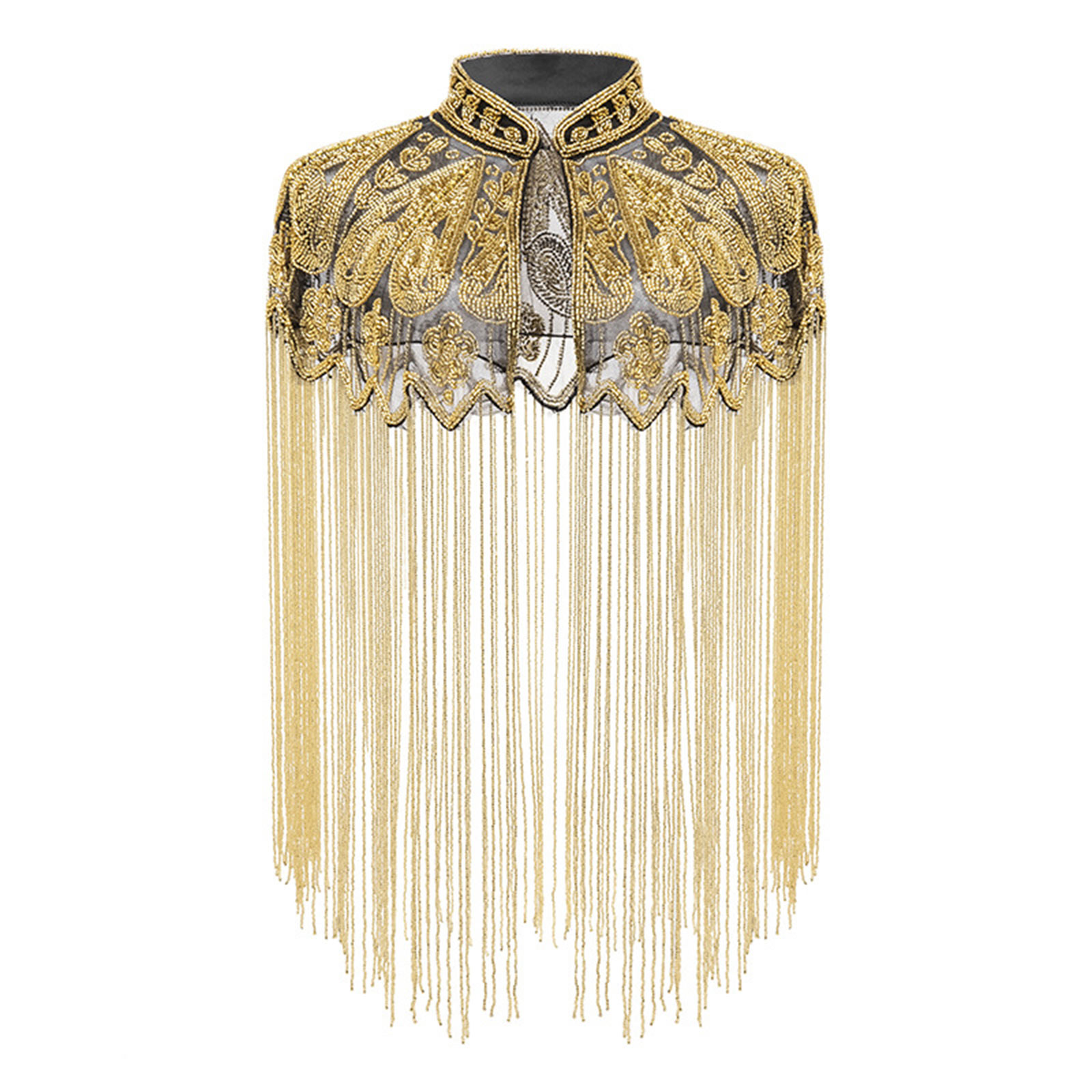 Sequins Beaded Evening Cape Wo - đánh giá và giá Wedding Dress Supply