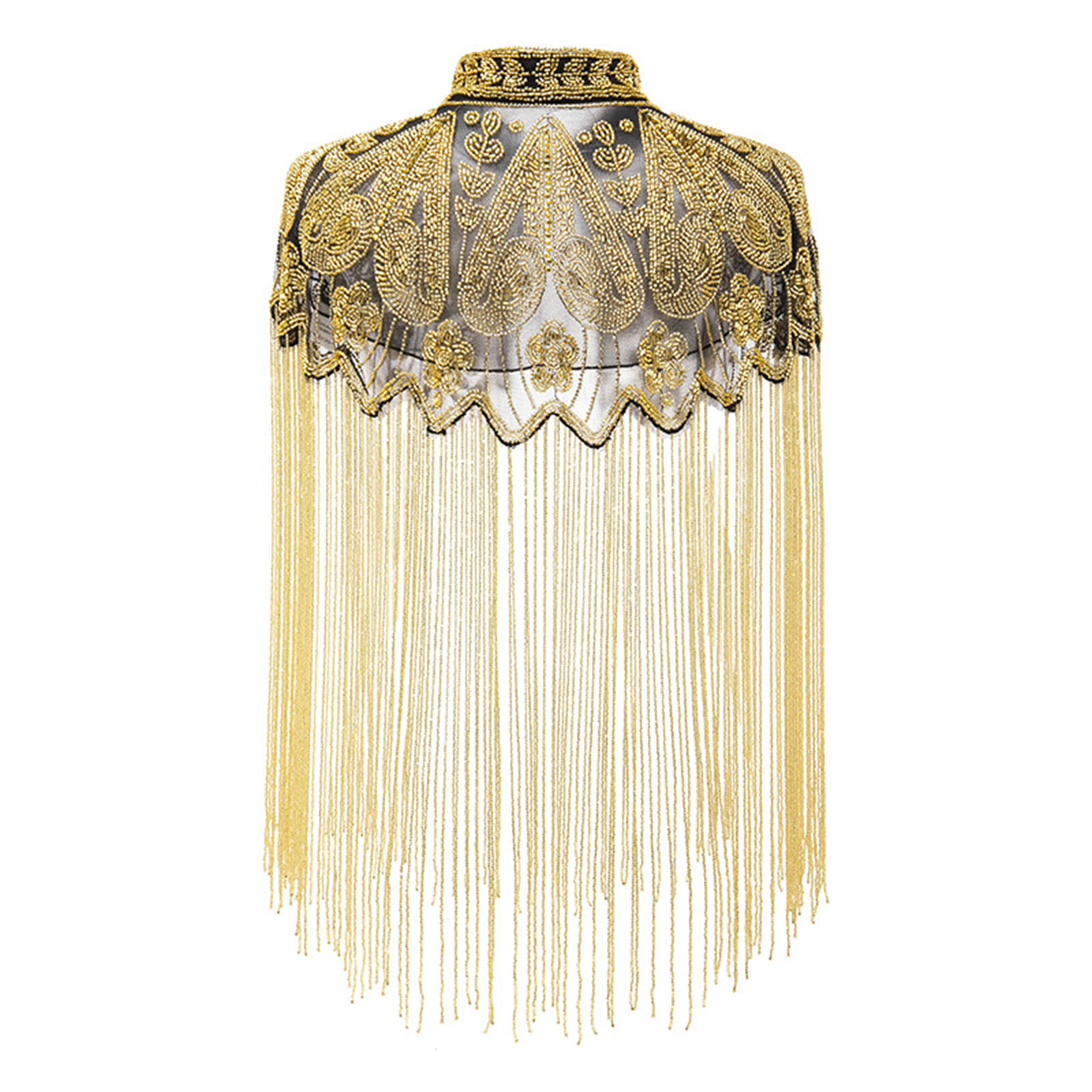 Sequins Beaded Evening Cape Wo - đánh giá và giá Wedding Dress Supply