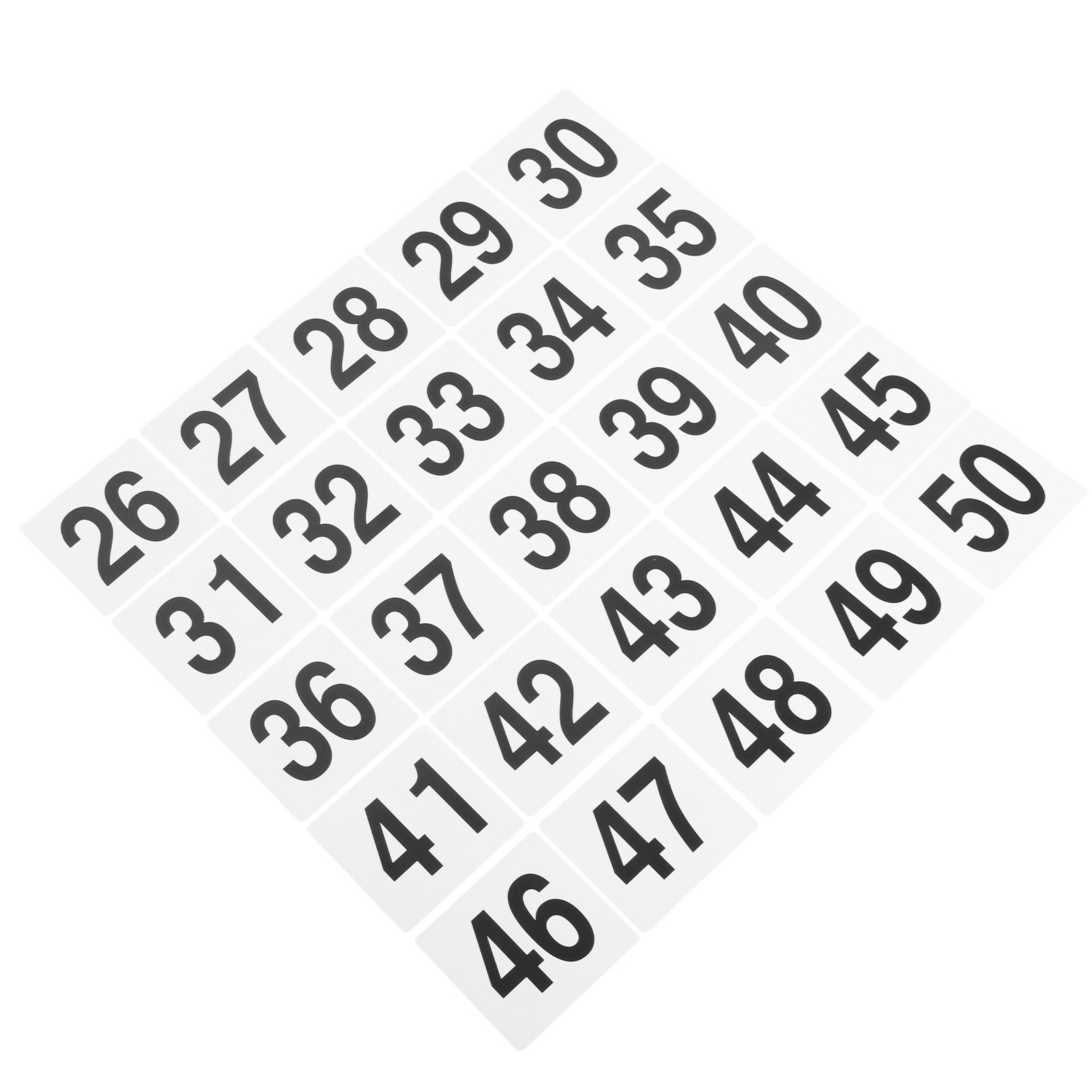 25Pcs Fine Workmanship Numbere - đánh giá và giá Wedding Solution