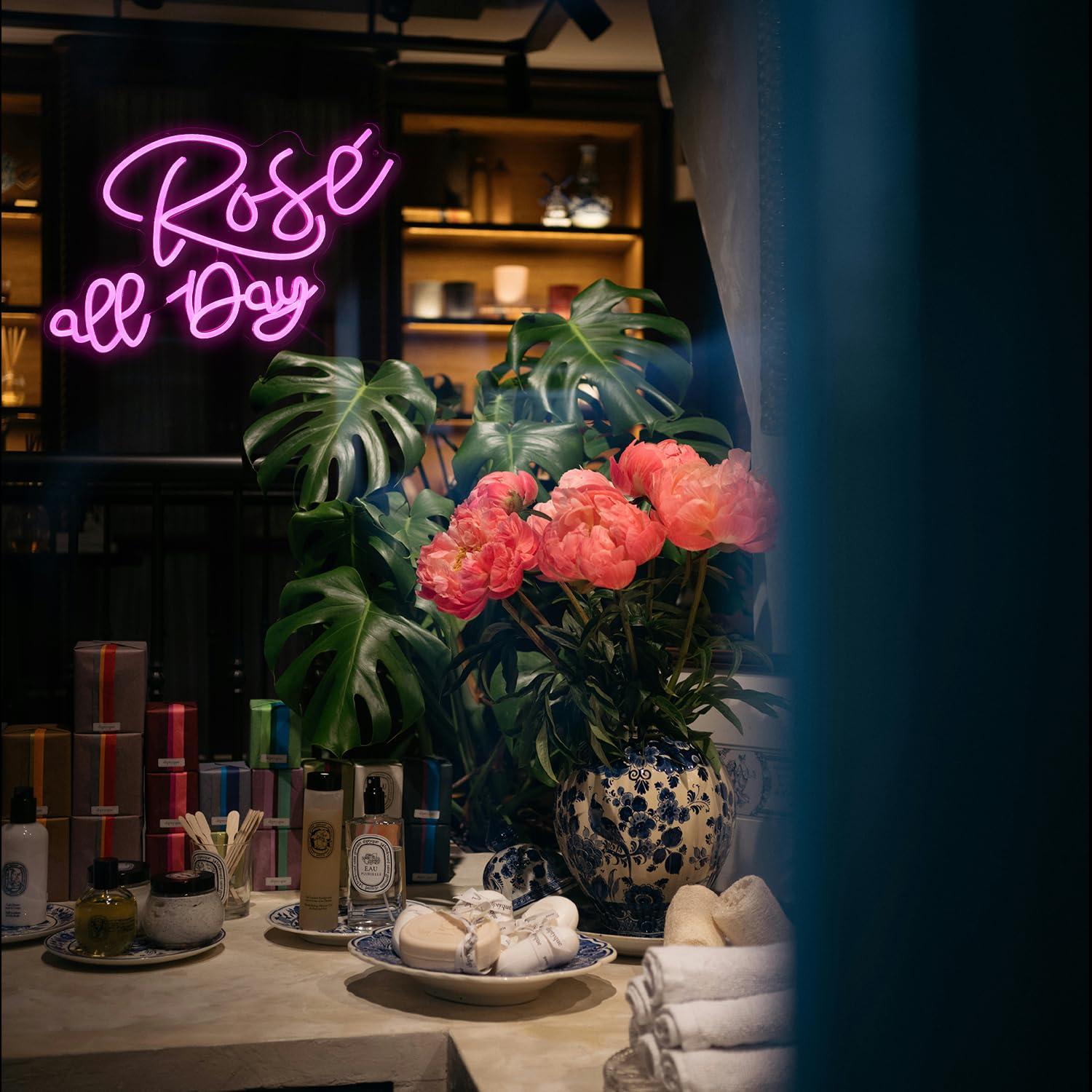 Rose All Day Neon Sign Dimmabl - đánh giá và giá Wedding Led