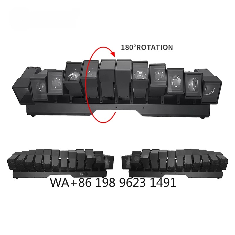 12x60W RGBW LED Zoom Moving He - đánh giá và giá Wedding Led