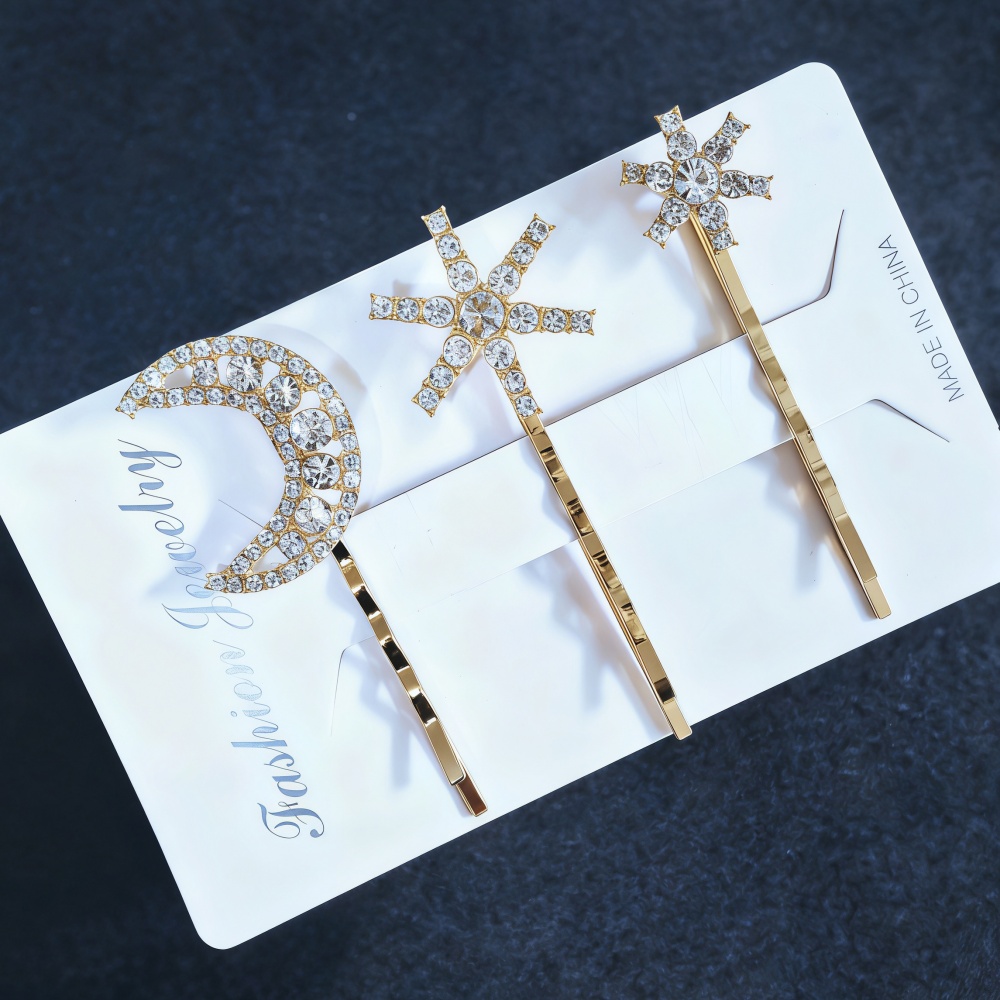 3Pcs/set Crystal Side Hair Cli - đánh giá và giá Wedding Supply Store
