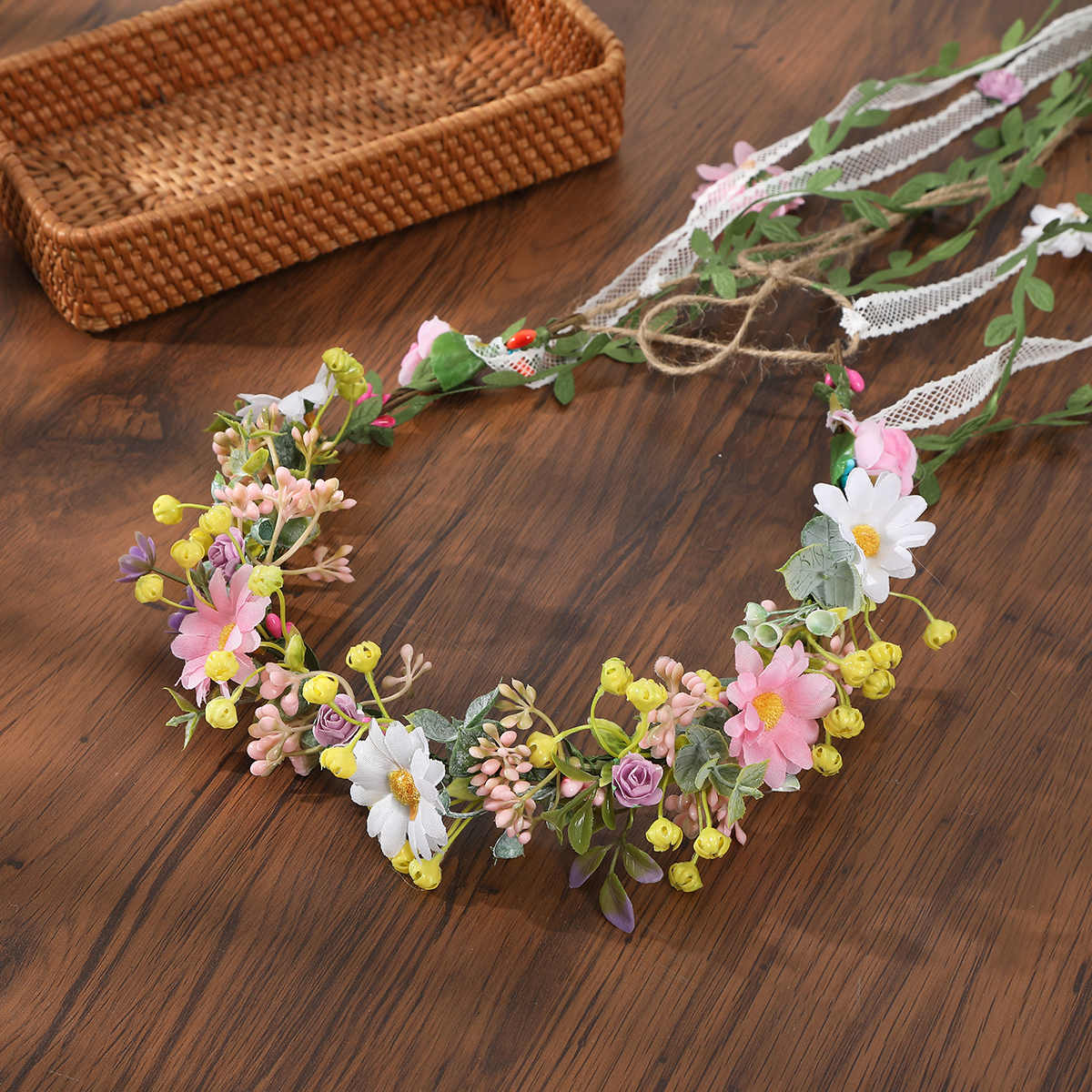 Retro Bohemia Flower Hair Crow - đánh giá và giá Wedding Supply Store
