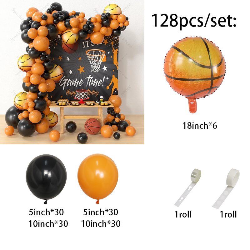1Set Basketball Foil Balloon G - đánh giá và giá Wedding Supply Kit