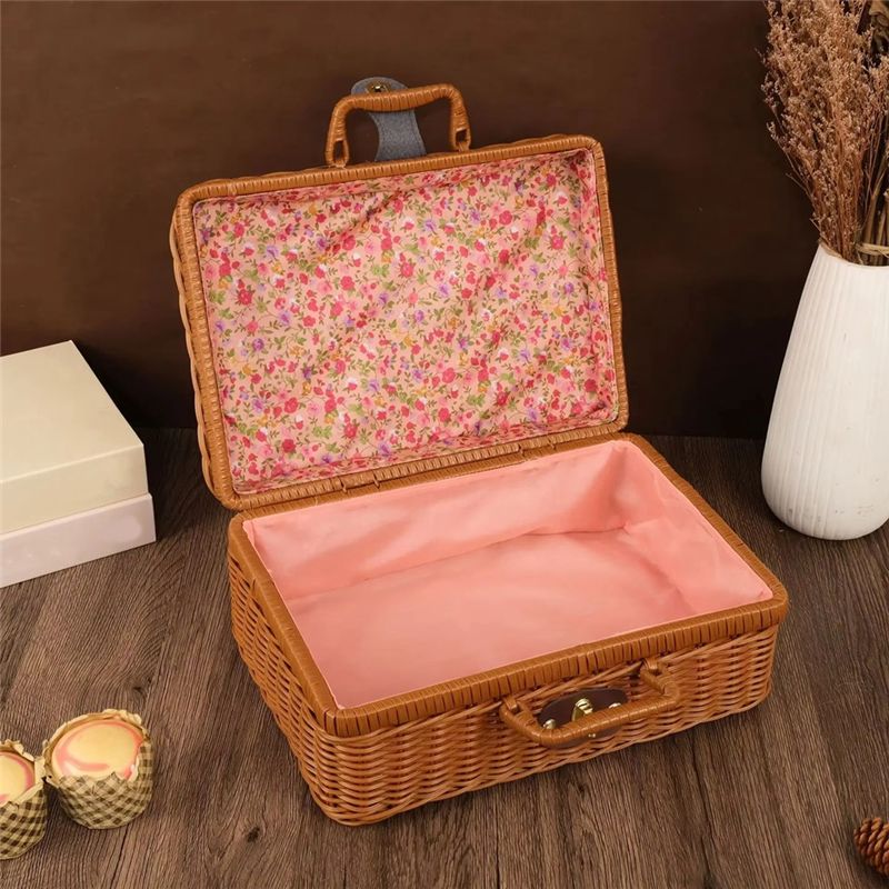 Vintage PP Rattan Woven Storag - đánh giá và giá Wedding Packaging